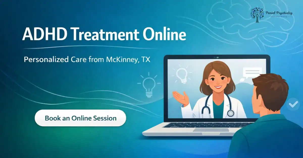 Read more about the article ADHD Treatment Online in McKinney, TX