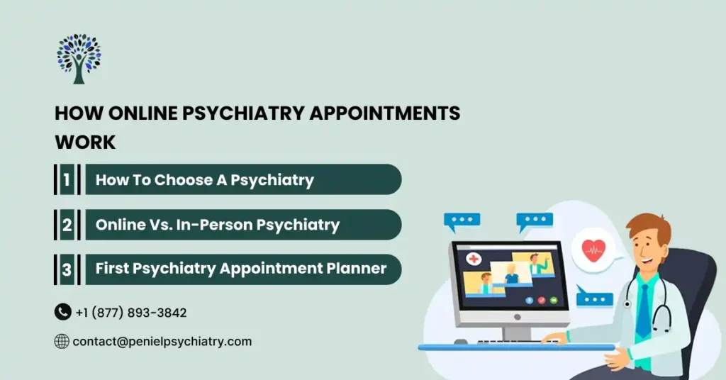 How Online Psychiatry Appointments Work