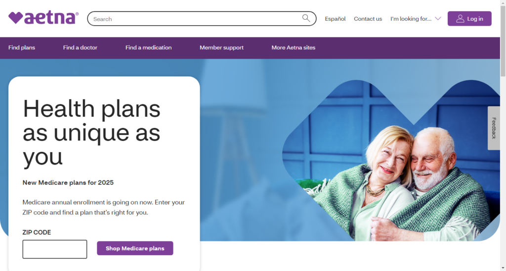 Health Insurance Plans _ Aetna