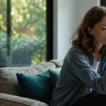 Adult experiencing common symptoms of depression