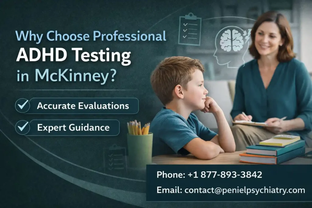 Why Choose Professional ADHD Testing in McKinney?