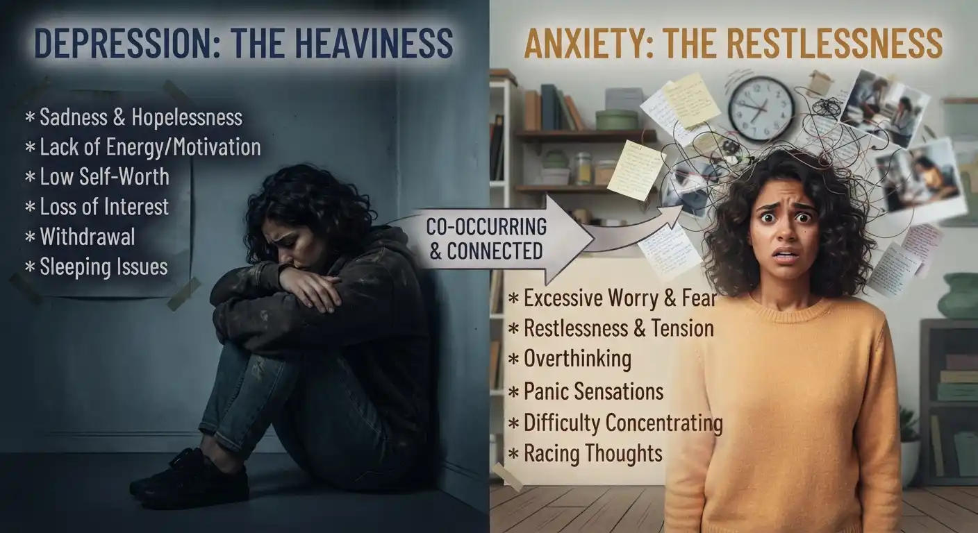 Depression vs Anxiety: Which Treatment Actually Fits You