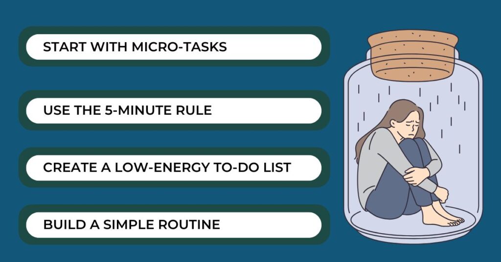 Real Strategies to Stay Productive When Depressed