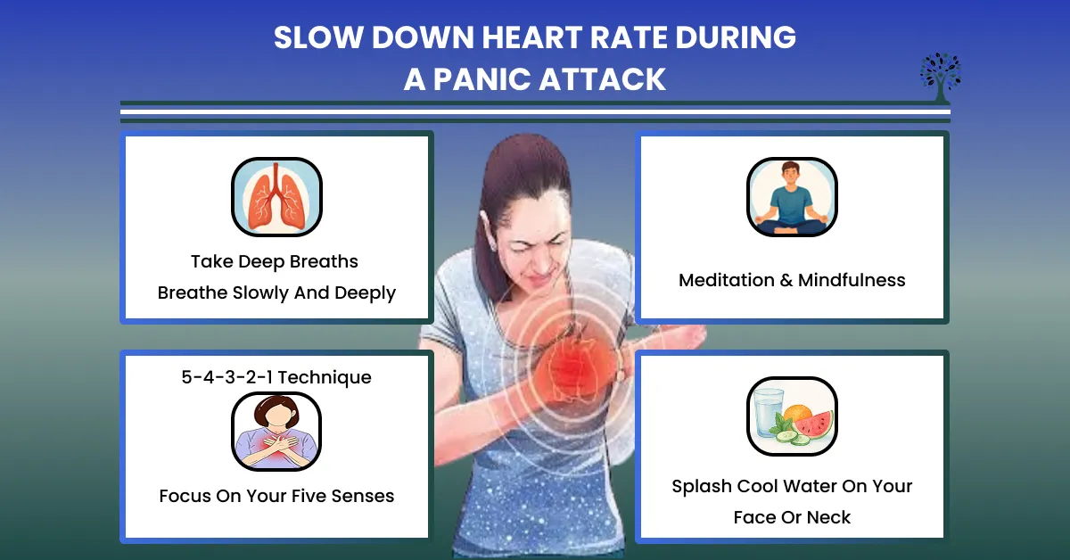 Read more about the article Slow Down Heart Rate During a Panic Attack: Simple Techniques That Work Fast