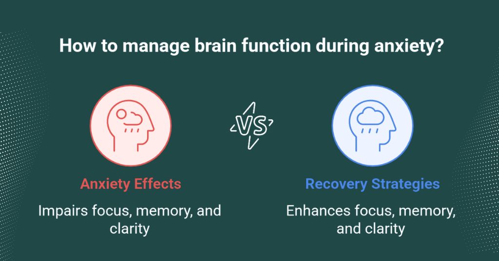 manage brain function during anxiety