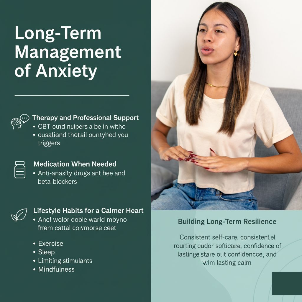 Long-Term Management of Heart Rate Anxiety Attack