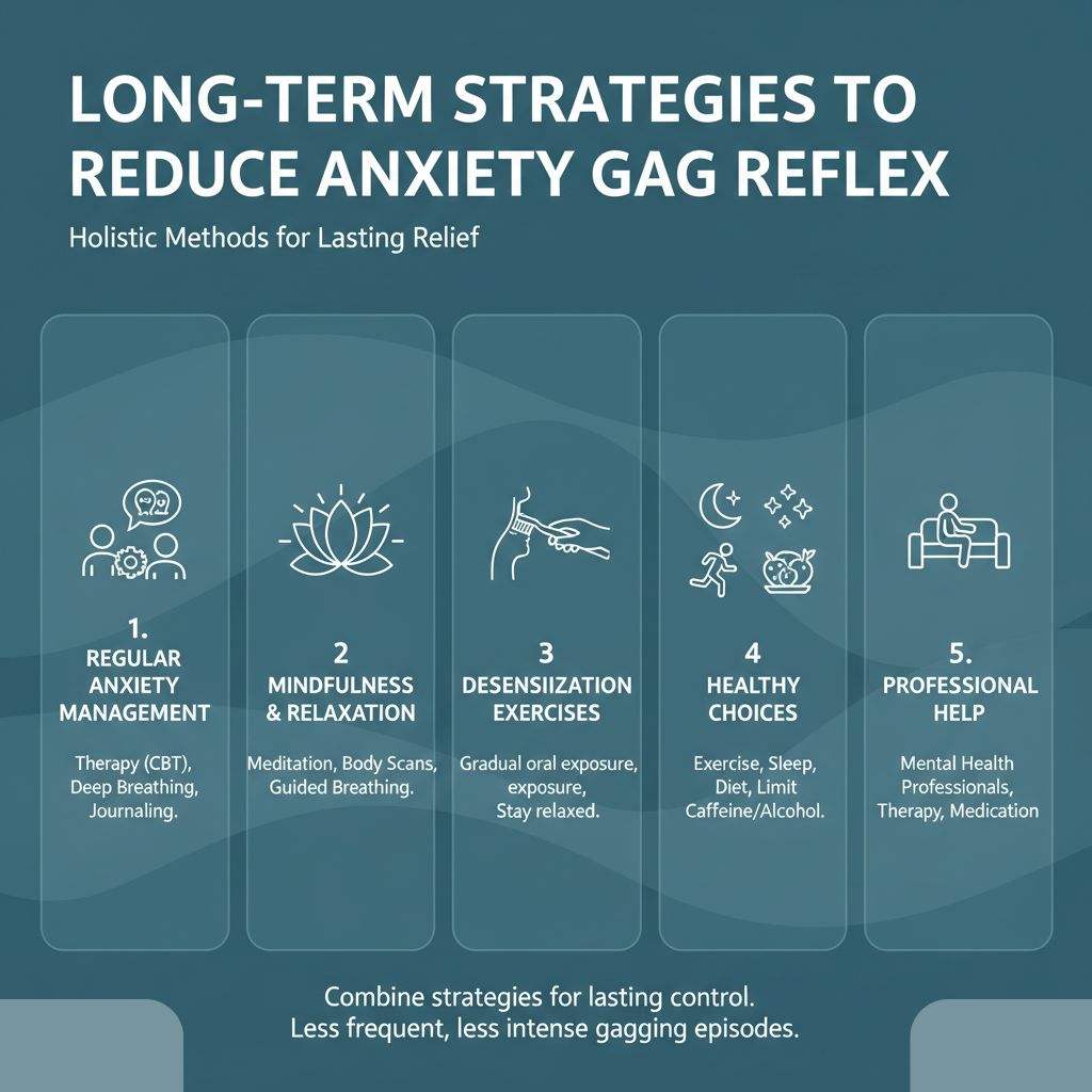 Long-Term Strategies to Reduce Anxiety Gag Reflex