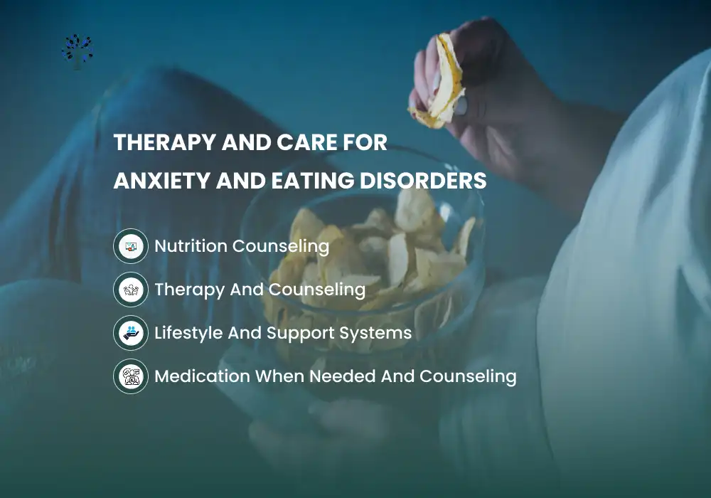 Anxiety Disorders and Eating Disorders: Signs & Treatment 3 Treatment Options for Anxiety and Eating Disorders
