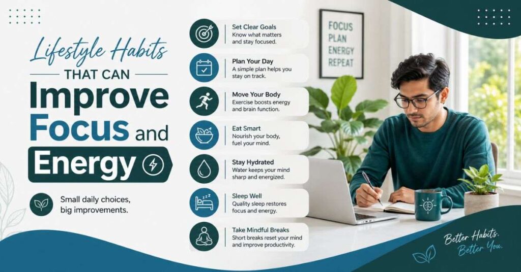 Lifestyle Habits That Can Improve Focus and Energy
