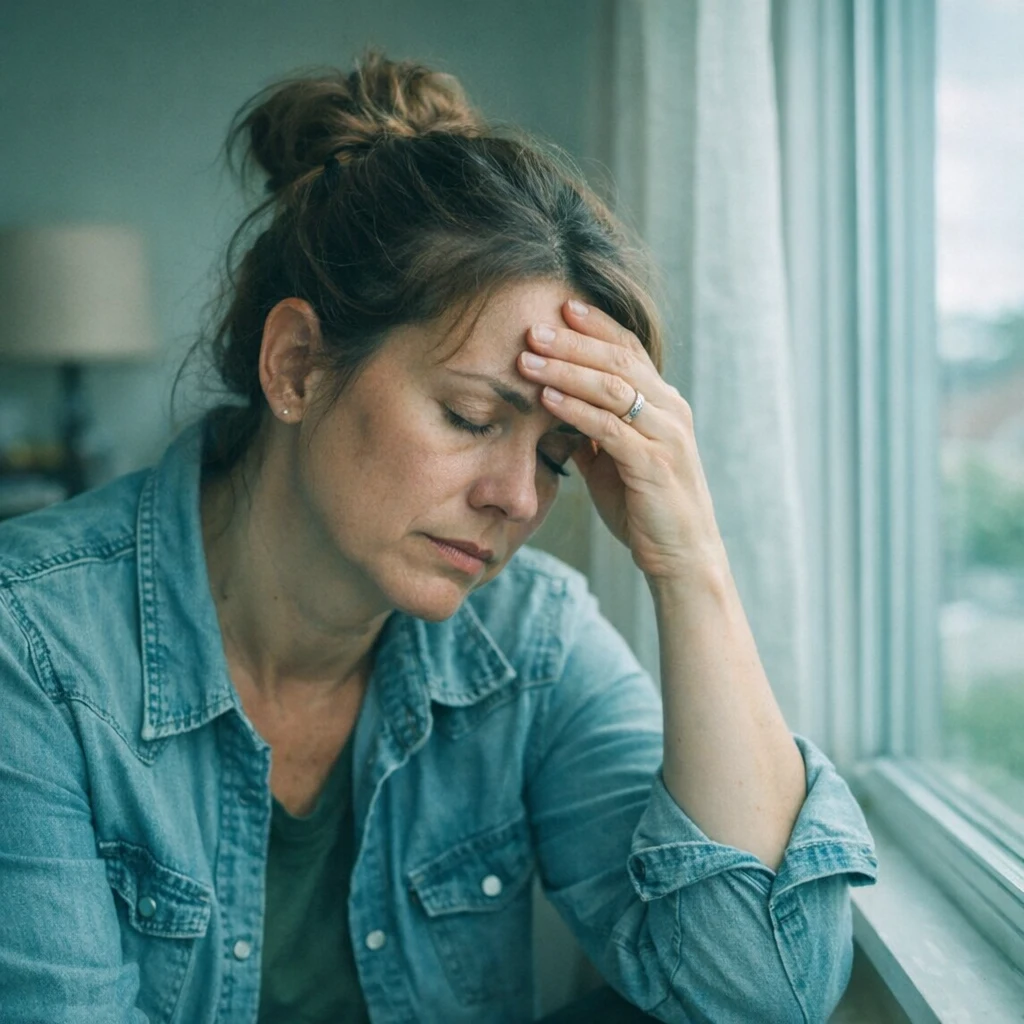 10 Signs You May Need a Psychiatrist (Not Just a Therapist) 2 Person experiencing anxiety and stress, a common sign they may need a psychiatrist