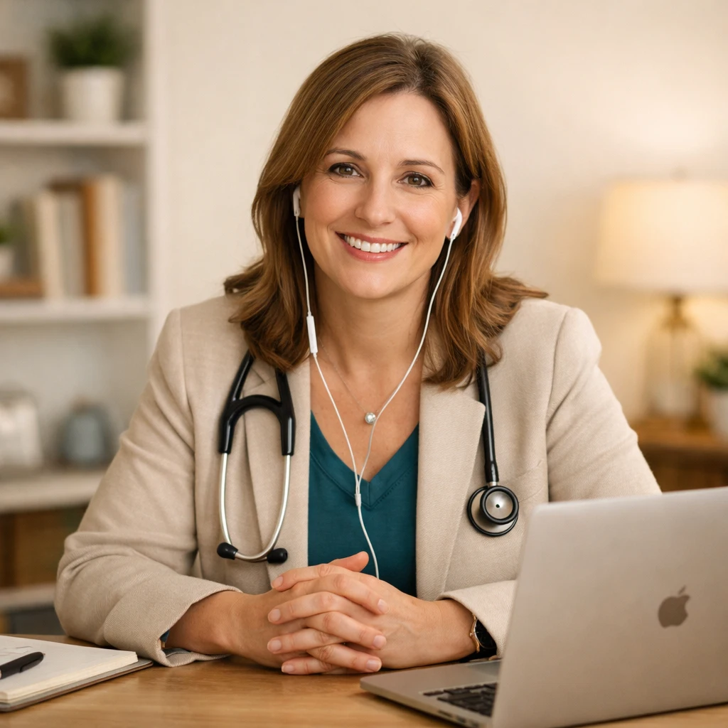 10 Signs You May Need a Psychiatrist (Not Just a Therapist) 3 Psychiatric provider offering telehealth consultation to patients across Texas