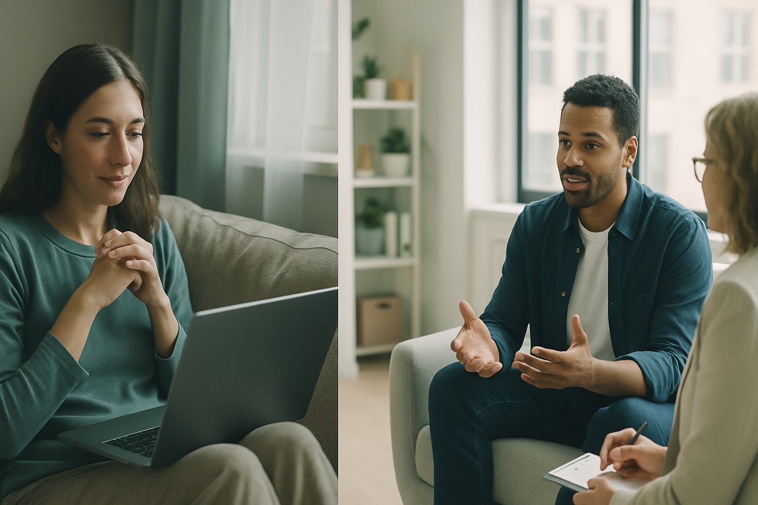 Virtual Therapy vs. In-Person: Which Is Right for You? 1 Virtual Therapy vs. In-Person: Which Is Right for You?